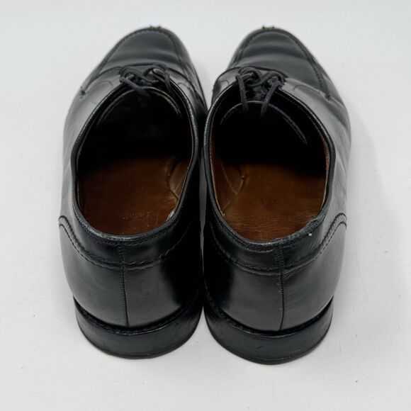 Allen Edmonds Lasalle Derby Shoes Mens 10.5 D Black Leather Split Toe Dress main image 10